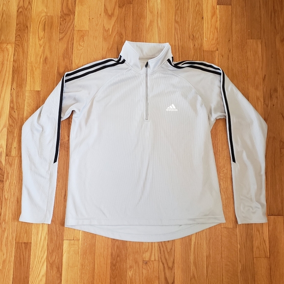 Adidas Mens 1/2 Zip Performance Pullover Top - Picture 1 of 6